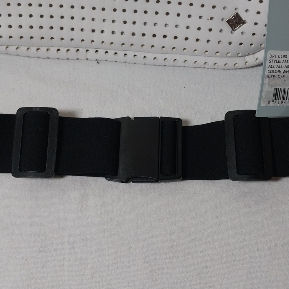 Antonio Melani Cross Body Neoprene All Around Belt Bag White NEW - Picture 6 of 10